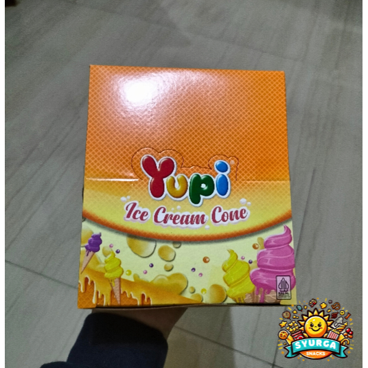 

Yupi Ice Cream Cone Box 144g/24pcs@6g