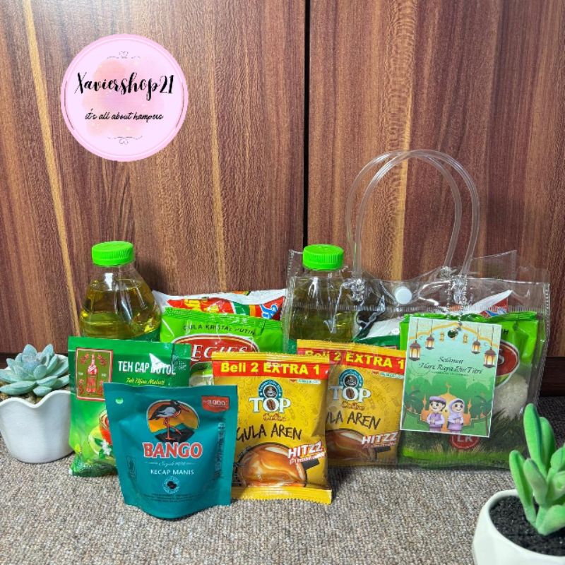 

Parcel Sembako Kemasan Tas Mika (FREE CARD)