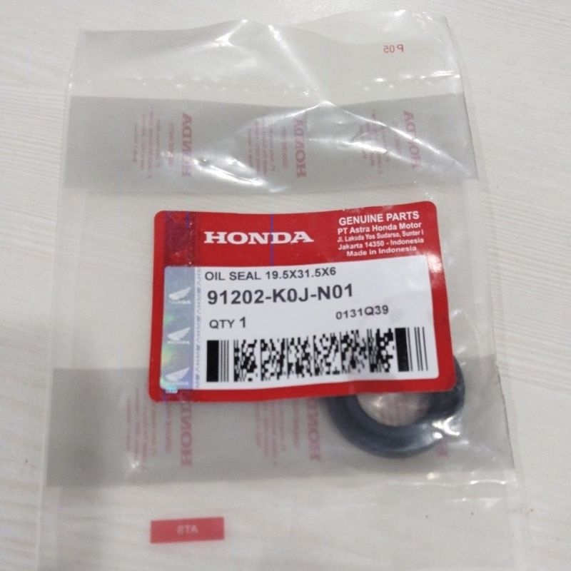 SIL AS KRUG-SEAl AS KRUK KIRI MOTOR MATIC HONDA GENIO,BEAT ESP LED, BEAT fi 2020, SCOOPY 2020 ( R)