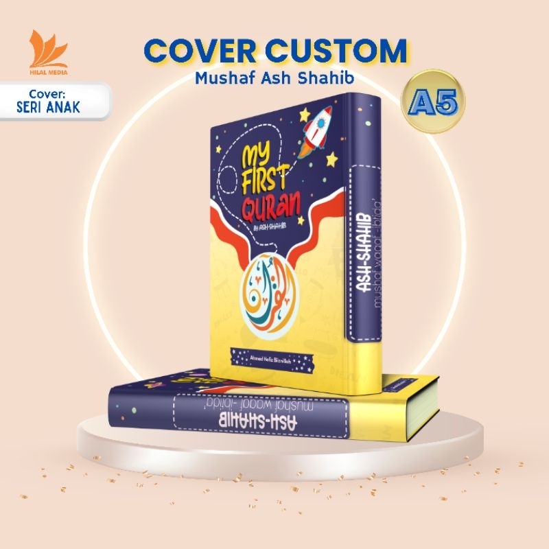 

Mushaf Ash Shahib Custom Cover Biru kuning