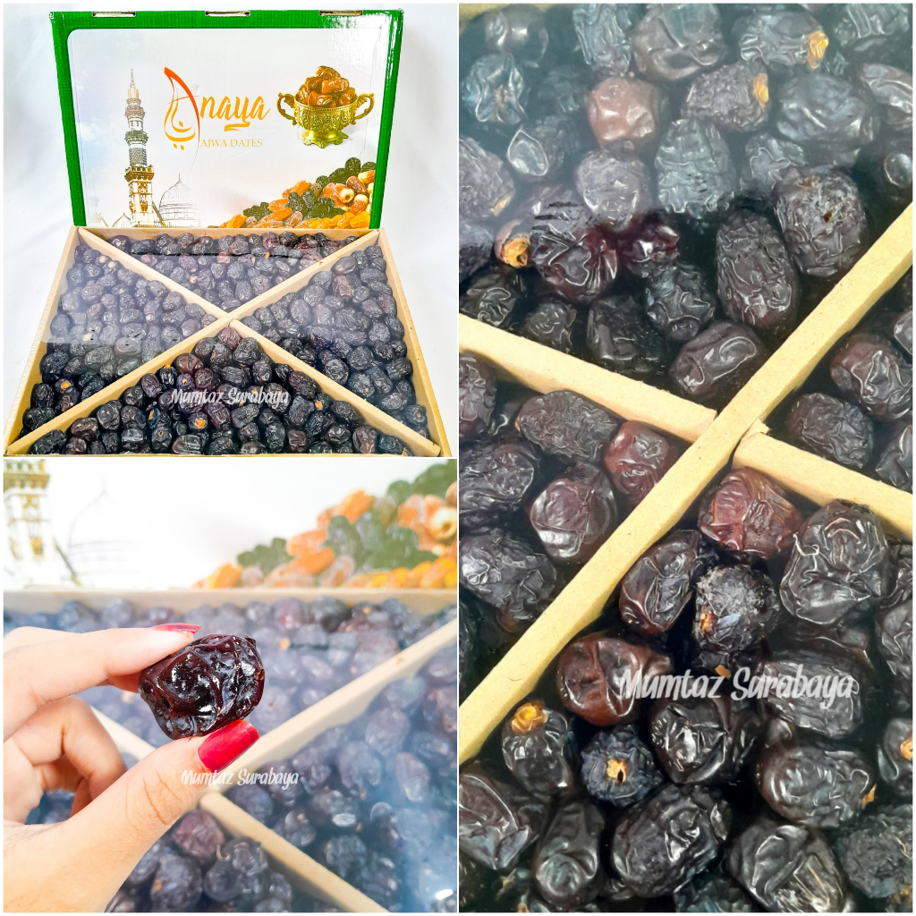 

Kurma Ajwa Anaya 5kg Original Kurma Nabi Kurma Ajwa Dates Premium Quality Ajwa Dates