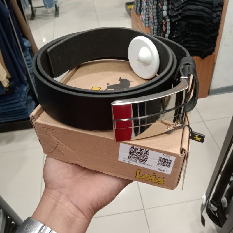 LOIS GESPER KULIT PRIA MACHO | IKAT PINGGANG ELEGANT | ORIGINAL