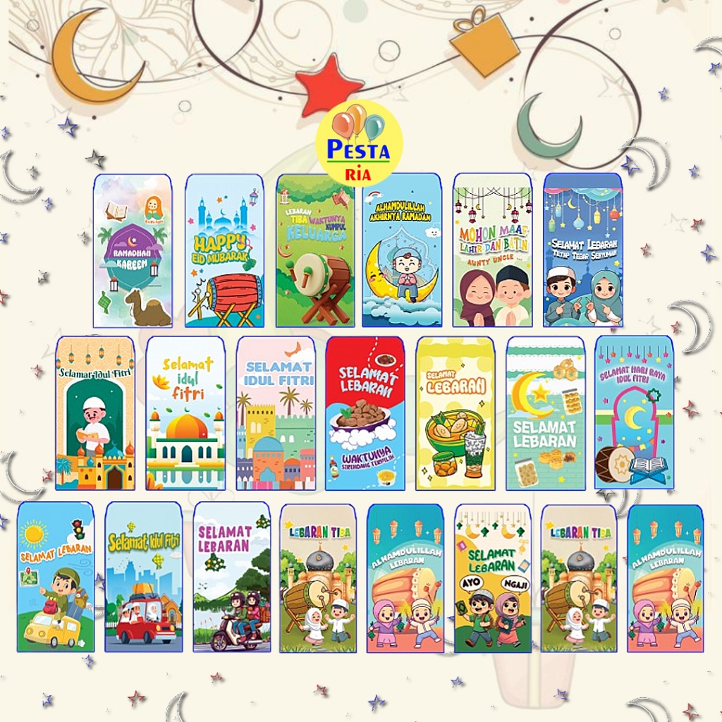 

Murah !!! (1Pak isi 10Pcs) Amplop Lebaran kecil Motif ANAK UK S, Angpao Lebaran Idul Fitri mini ANAK uk S, GROSIR READY STOK, Amplop idul fitri, angpao lebaran 2025, islamic, lebaran, idul fitri, eid mubarak, hari raya, fitr,amplop lebaran lucu