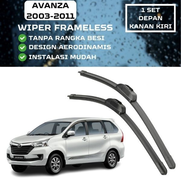 WIPER DEPAN AVANZA 2010 WIPER AVANZA 2014 WIPER AVANZA 2013 WIPER AVANZA 2017
