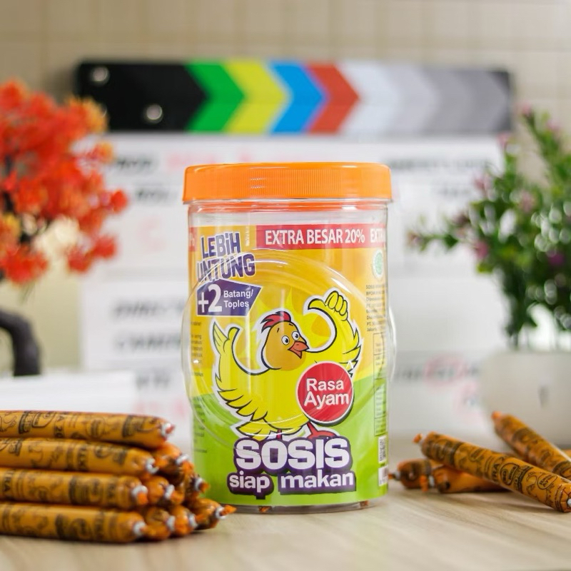 

SO NICE SOSIS AYAM SIAP MAKAN 1 Toples isi 26 pcs 480/525g