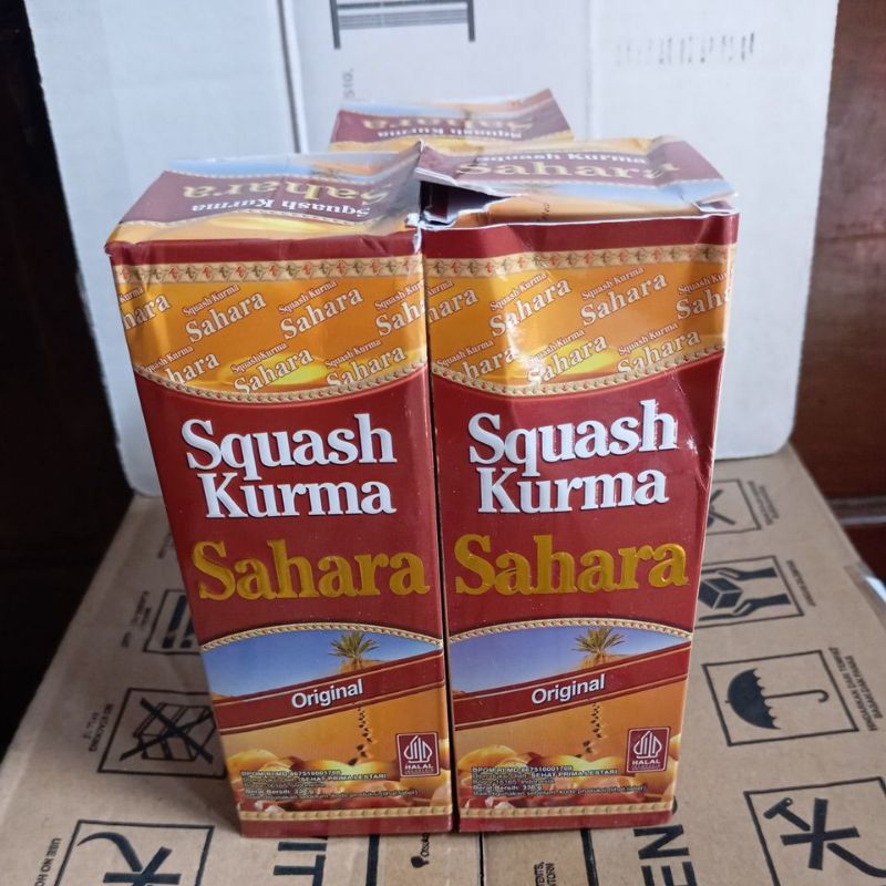 

Sahara sari kurma 330gr kemasan penyok