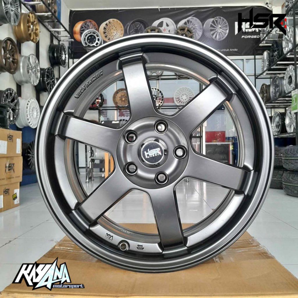 Velg Mobil HSR R17 Pcd 5x114,3 Bisa Untuk Xpander Crv Hrv Camry DLL Velg HSR Tokyo R17