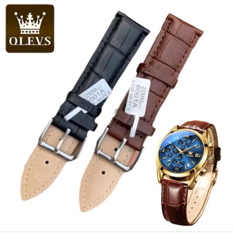 Tali Jam Tangan Olevs2872 Strap Kulit Tali Jam Olevs2872 2878