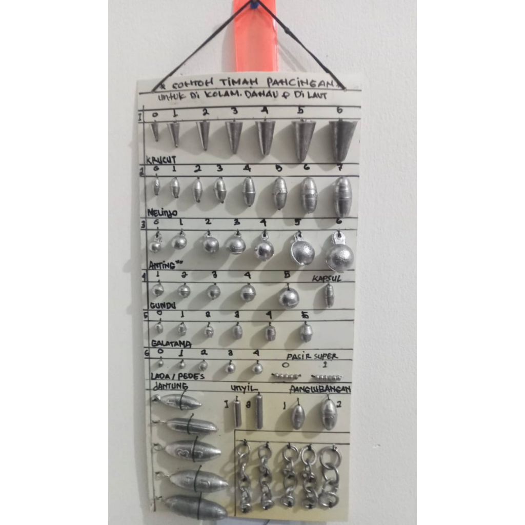 Timah Pancing Perkilo