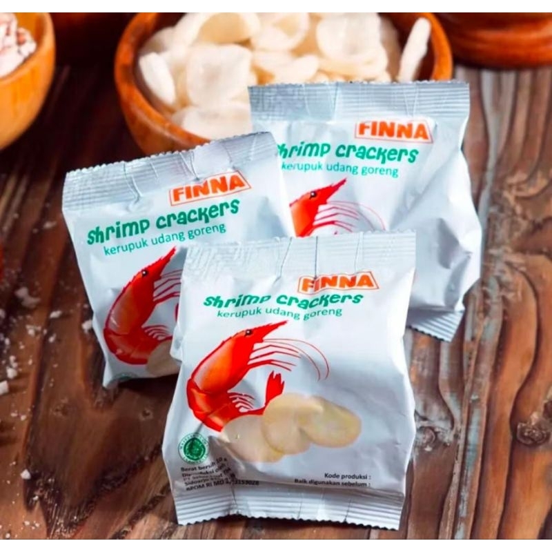 

Kerupuk udang finna 10pc