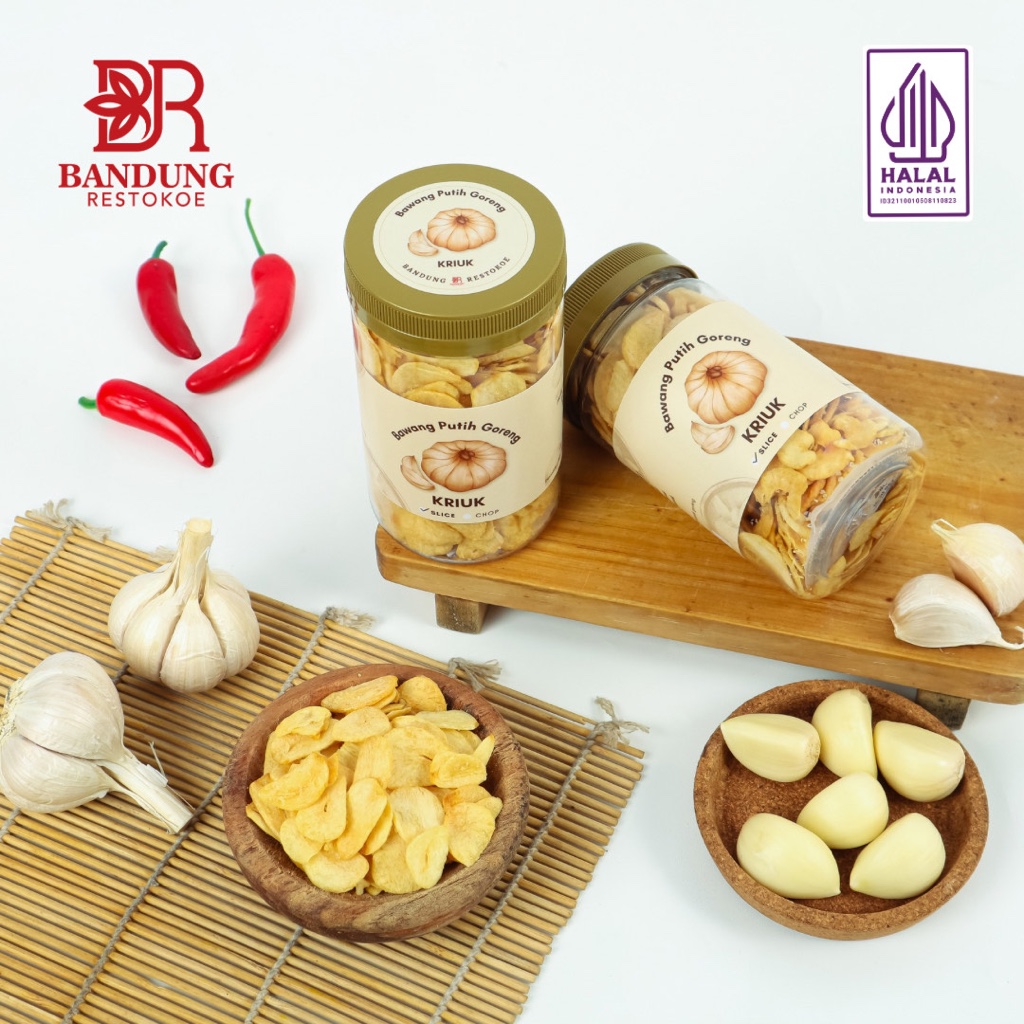 

RK60 Bawang Putih Goreng Kriuk 100gr - Iris