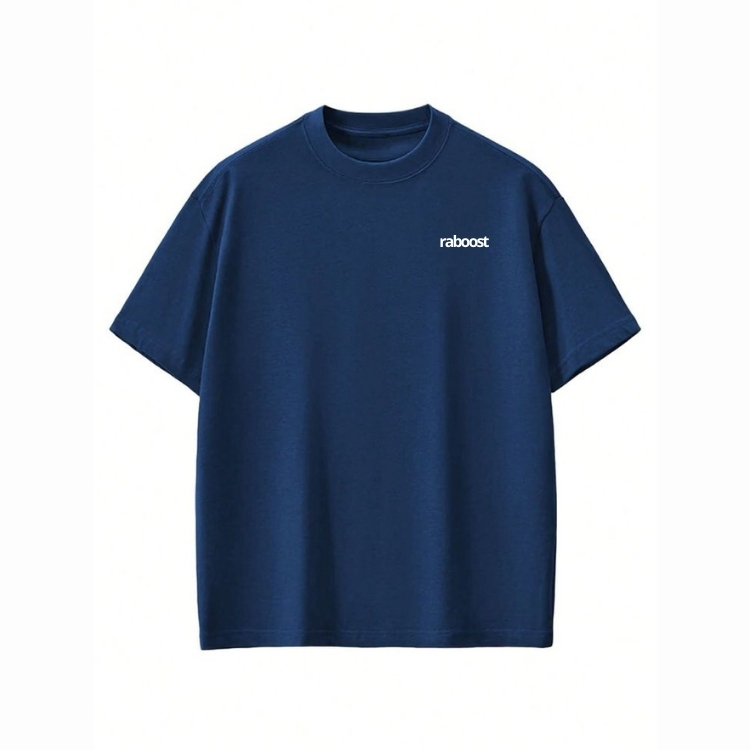 Raboost Kaos Basic Cotton 24s Navy