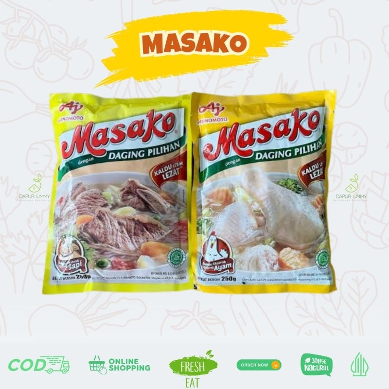 

MASAKO • Bumbu Penyedap Rasa 250g