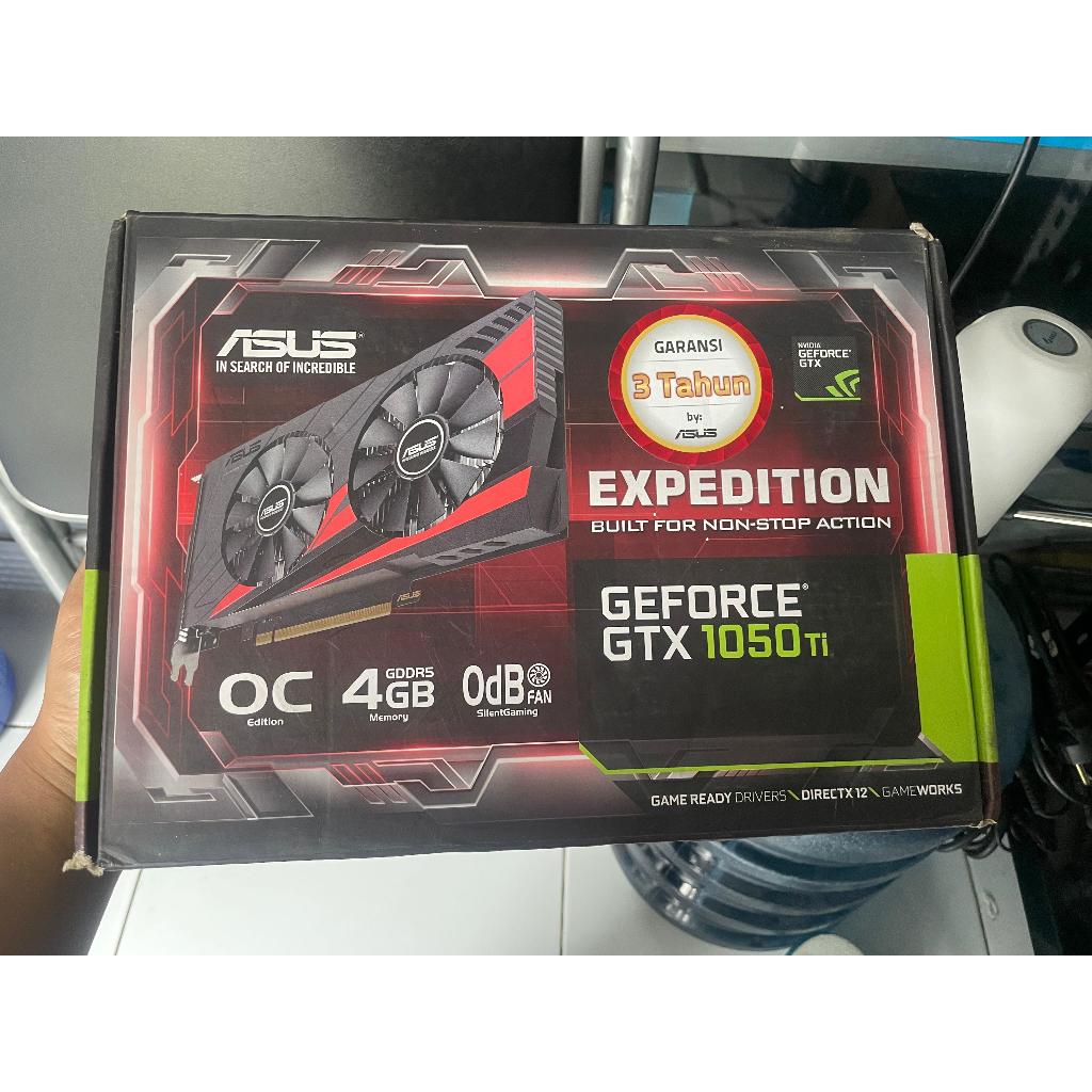 BOX Geforce GTX 1050Ti 4gb ASUS