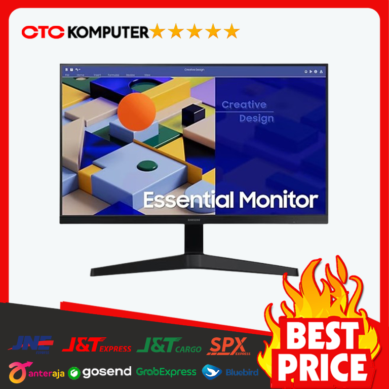 Monitor Samsung LED IPS S27C310 / LS27C310 - Full HD 27" Inch