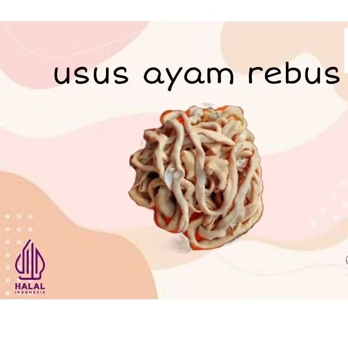

USUS AYAM(SUDAH BERSIH)