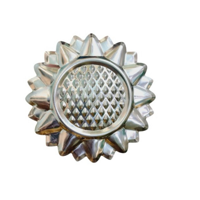 ORNAMEN PAGAR/TANGGA STAINLESS MOTIF BUNGA MATAHARI UKURAN 15cm