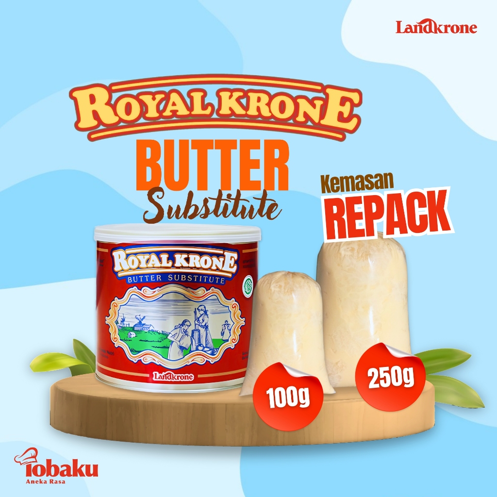 

ROYAL KRONE Butter Substitute Kemasan REPACK 100g, 250g _