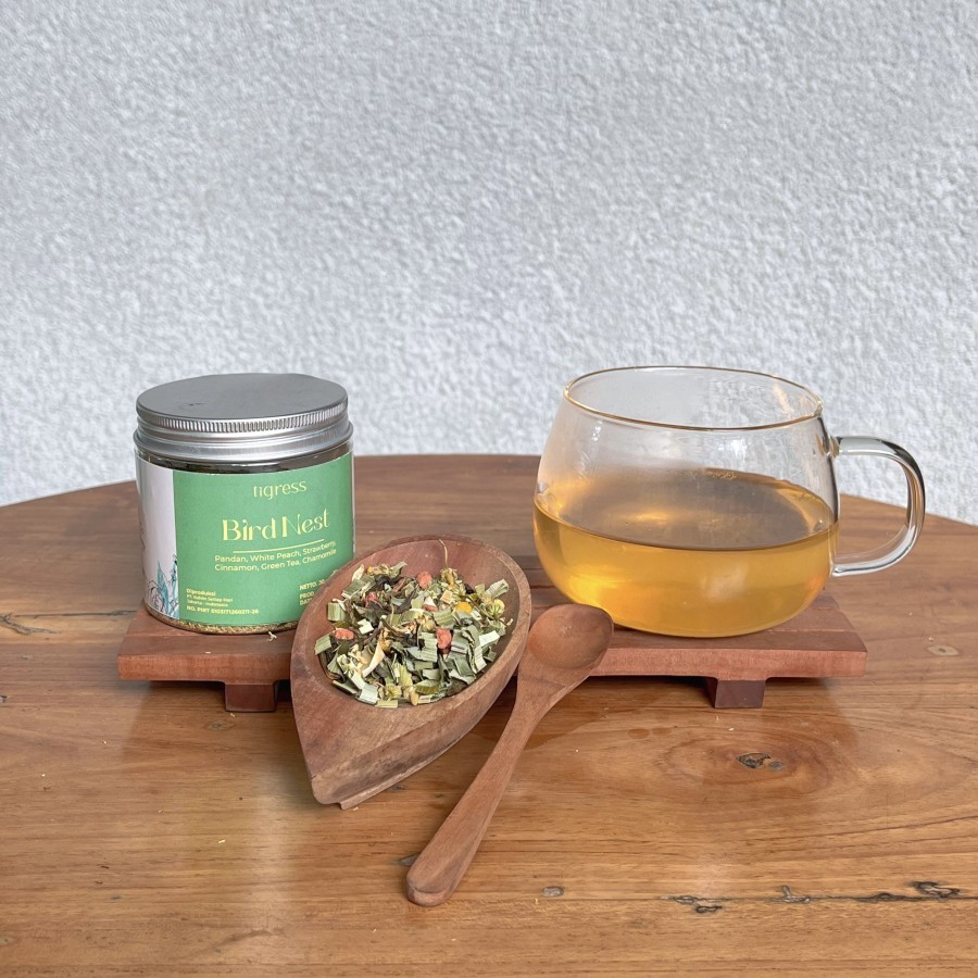 

Bird Nest Tea / Green Tea Blend / Tigress sachet dan tea bags