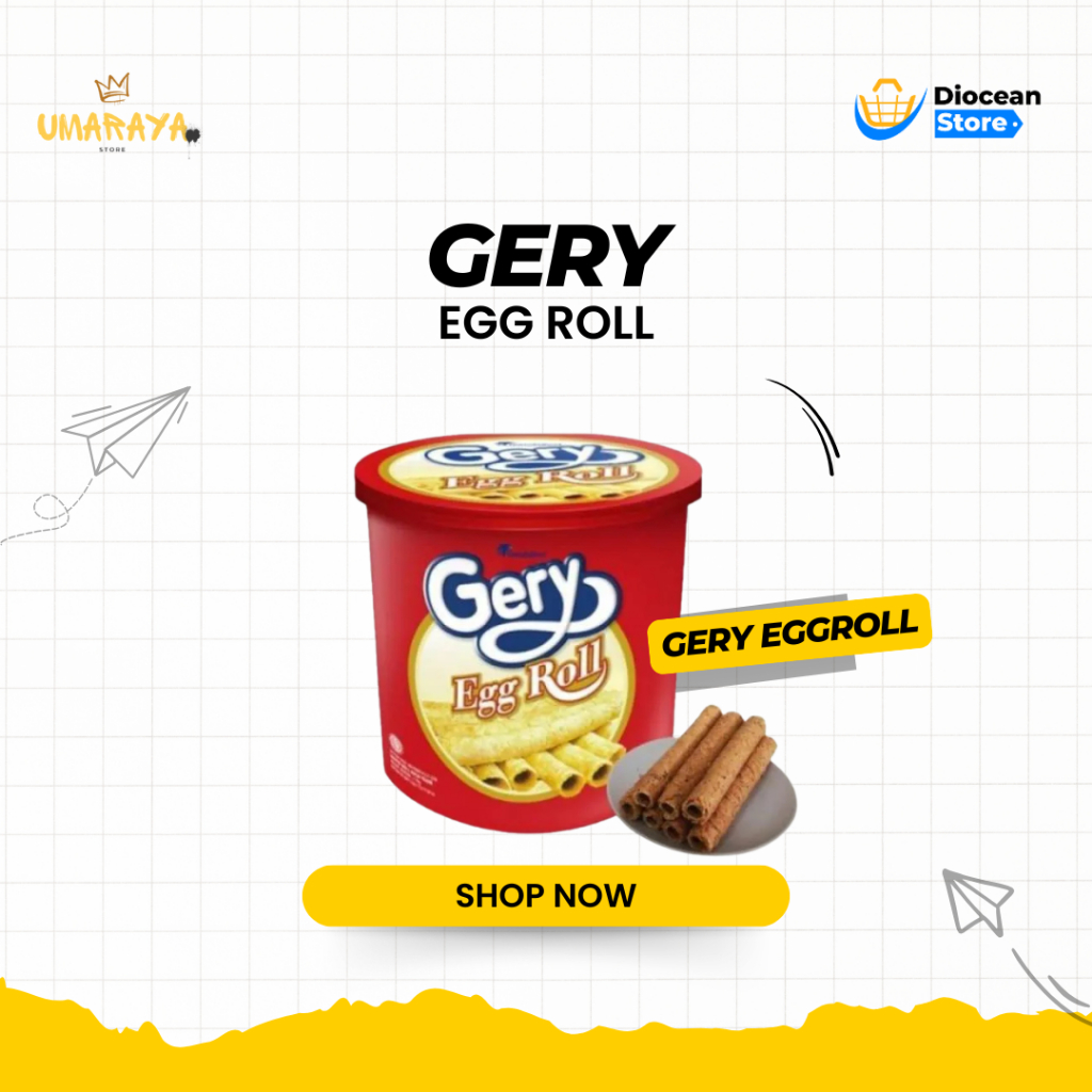 

Gery Egg Roll Biskuit 210gr