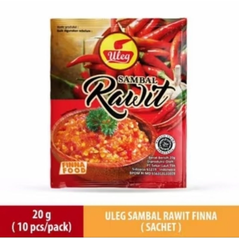 

Sambel Uleg Rawit Finna Kemasan 1Renceng isi 10pcs