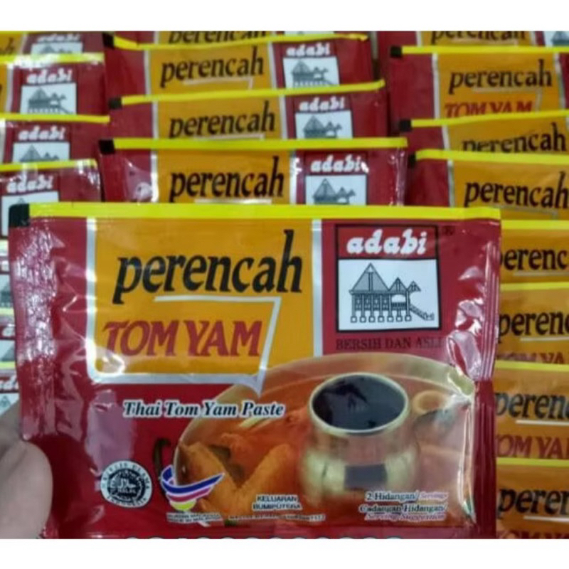 

Bumbu tomyum instan adabi perencah 40gr hanger