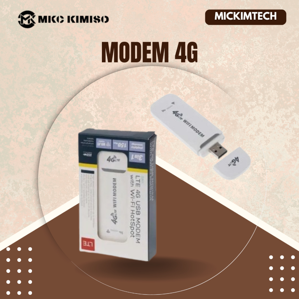 MODEM WIFI 4G ALL OPERATOR SIM CARD 150 MBPS PORTABLE