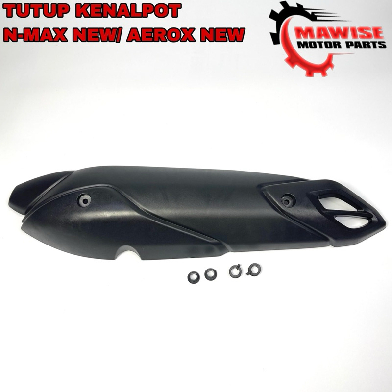 TUTUP KNALPOT NMAX NEW 2022 AEROX 2022-TUTUP TAMENG COVER KNALPOT STANDAR YAMAHA NMAX AEROX 2022 NEW