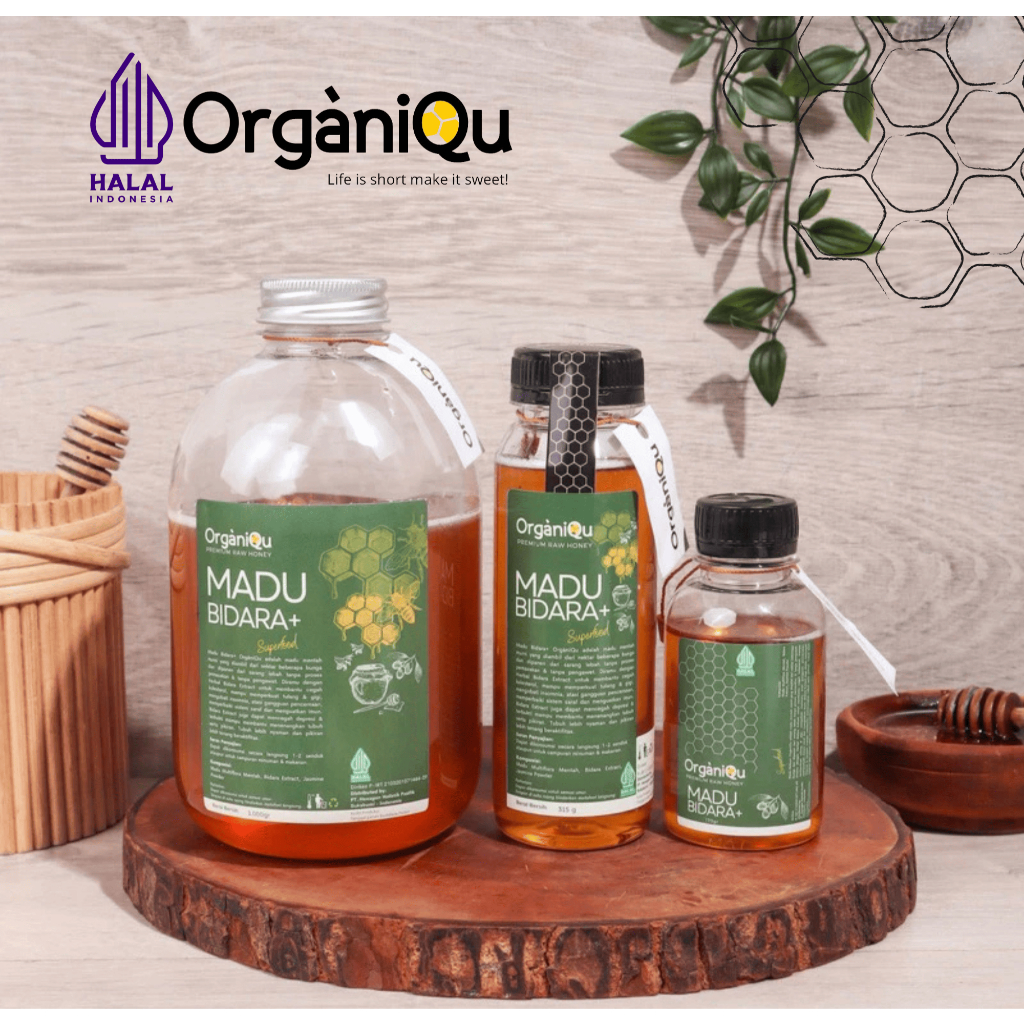 

Organiqu MADU BIDARA Premium Raw Honey Murni