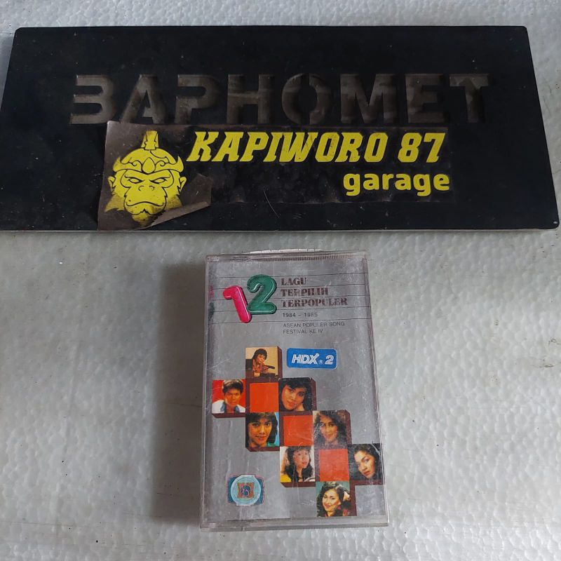 Kaset Pita 12 Lagu Terpilih Populer, Asean Populer Song Festival