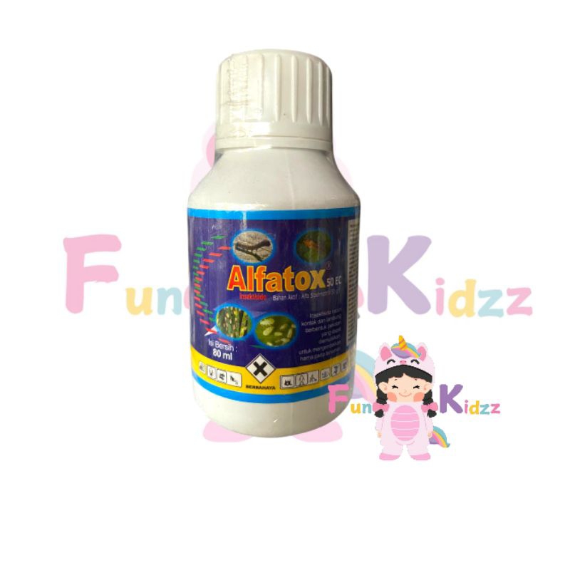 100% ORIGINAL INSEKTISIDA ALFATOX 50EC 80ML