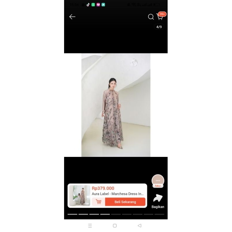AURA LABEL marcesa dress