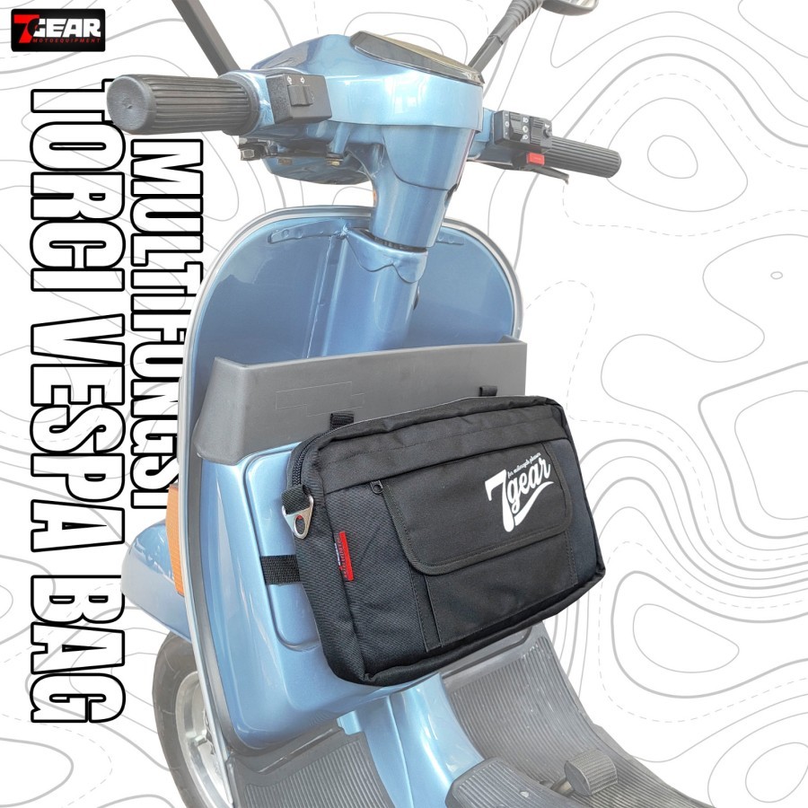 Torci Vespa Bag 7 Gear Tas Vespa Tas Bagasi Vespa Classic & Modern 7GEAR Bag