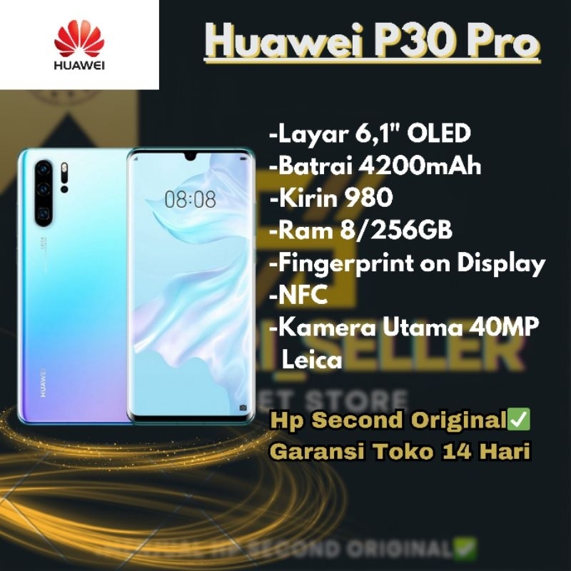 HUAWEI P30 PRO Second Resmi Indo