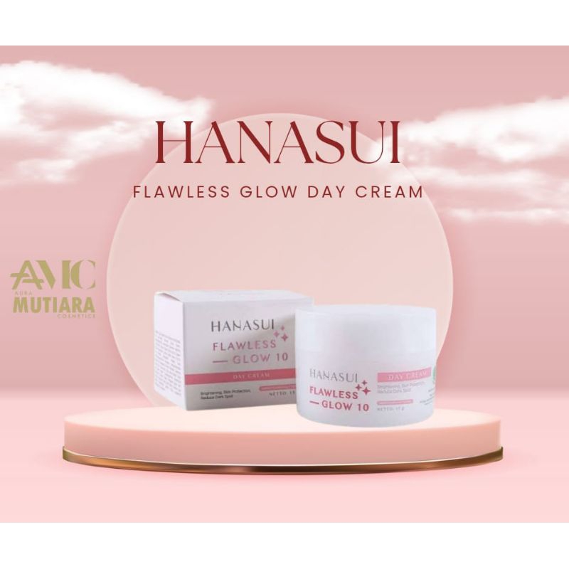 Hanasui Flawless Glow 10 Day dan Night cream