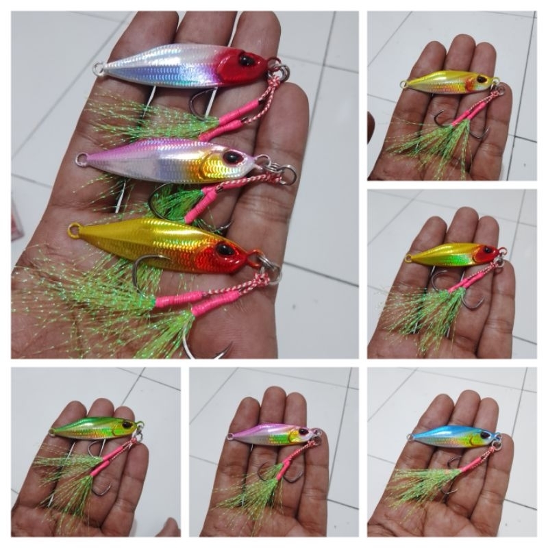 Metal jig micro jig 20 gram Tetra copy