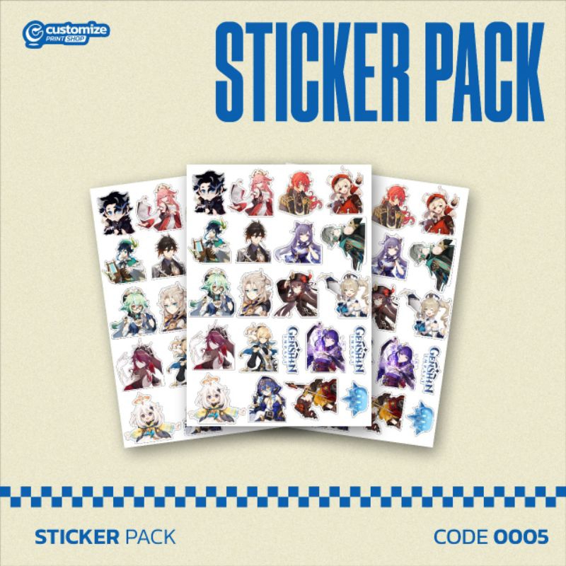 

Stiker Pack Chapter Terbaru Anime-Anime Genshin (GET 20)