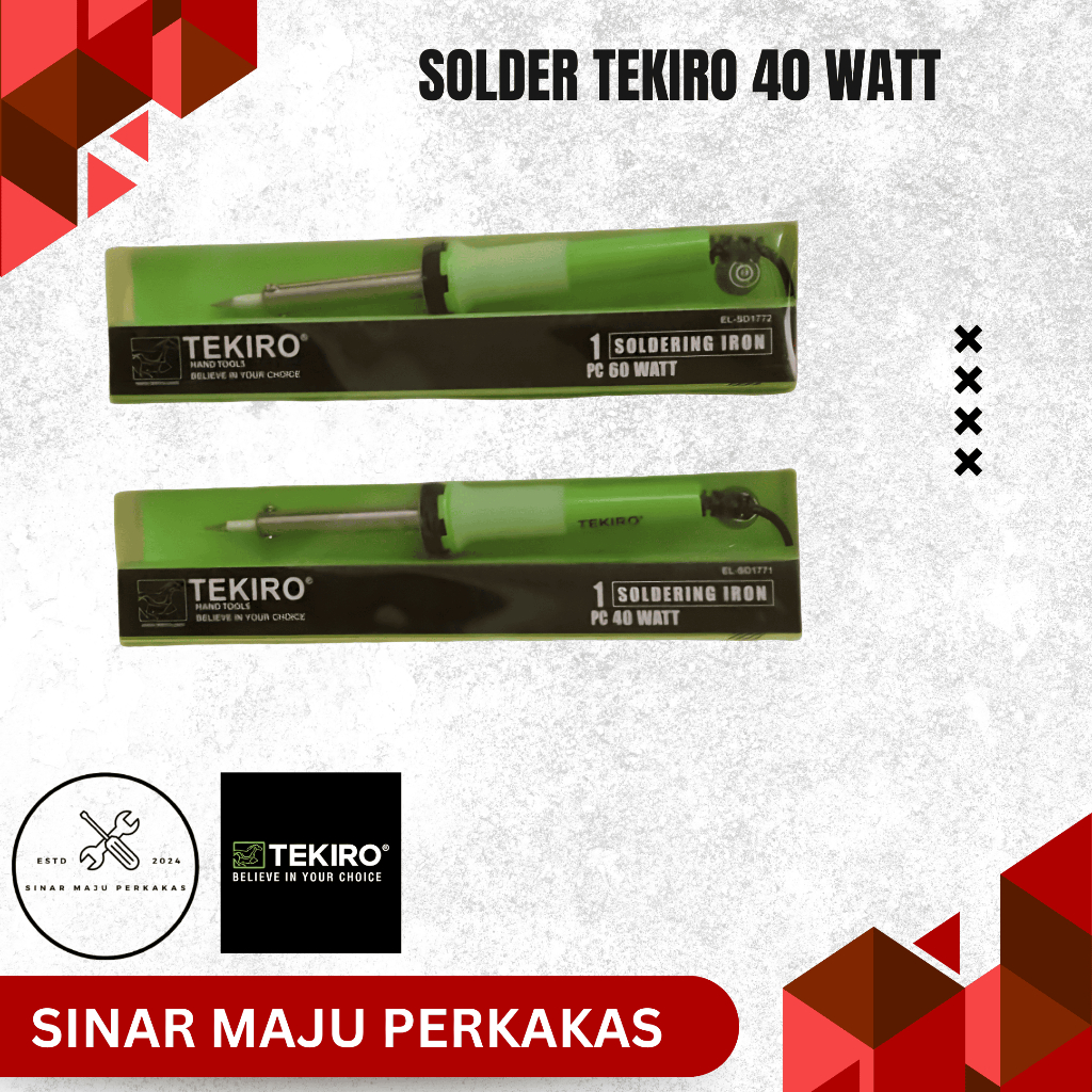 SOLDER TEKIRO 40 WATT - SOLDER 40 WATT - SOLDER TEKIRO
