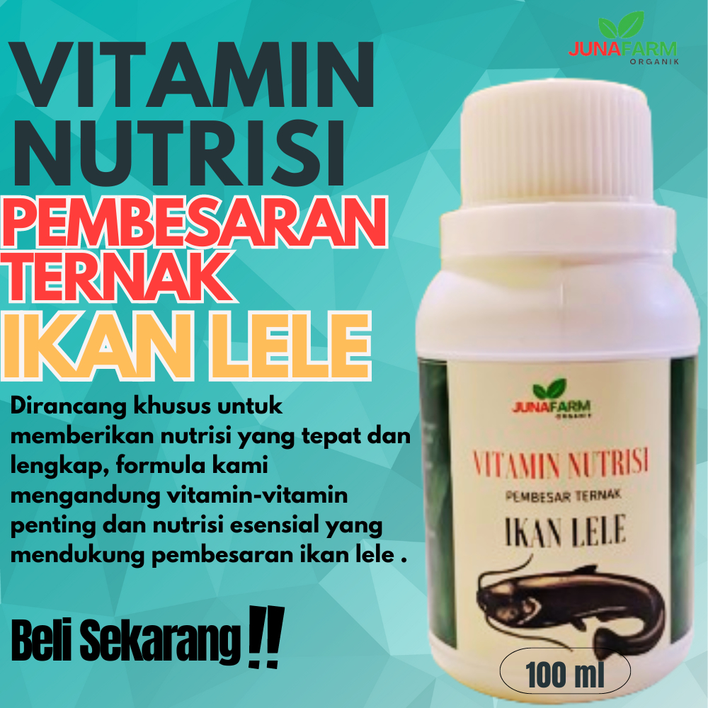 vitamin ikan lele/vitamin untuk ikan lele/vitamin pembesar ikan lele/vitamin ternak ikan lele
