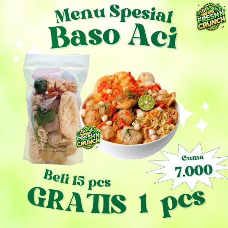 

BASO ACI KUAH CAMPUR ( Cuanki, Siomay, Mie, Sukro, Boci ) Banyak Murah