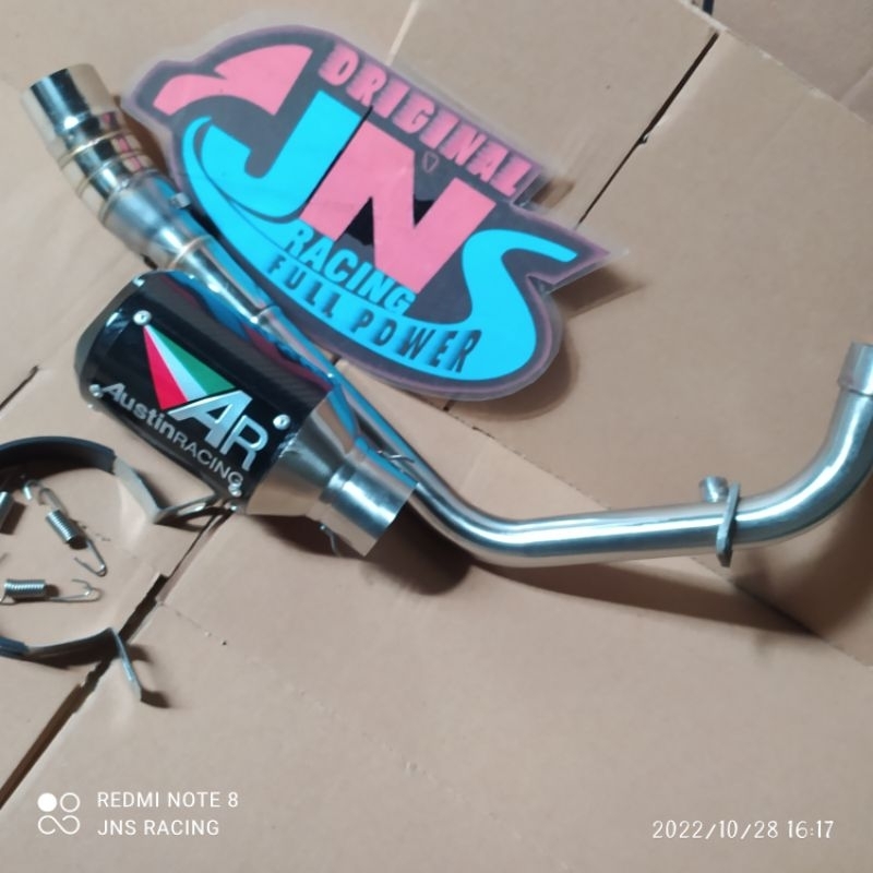 KNALPOT UNDERBELLY AUSTIN RACING R15 VIXION XSR155 CB150R CBR150R GSX R150