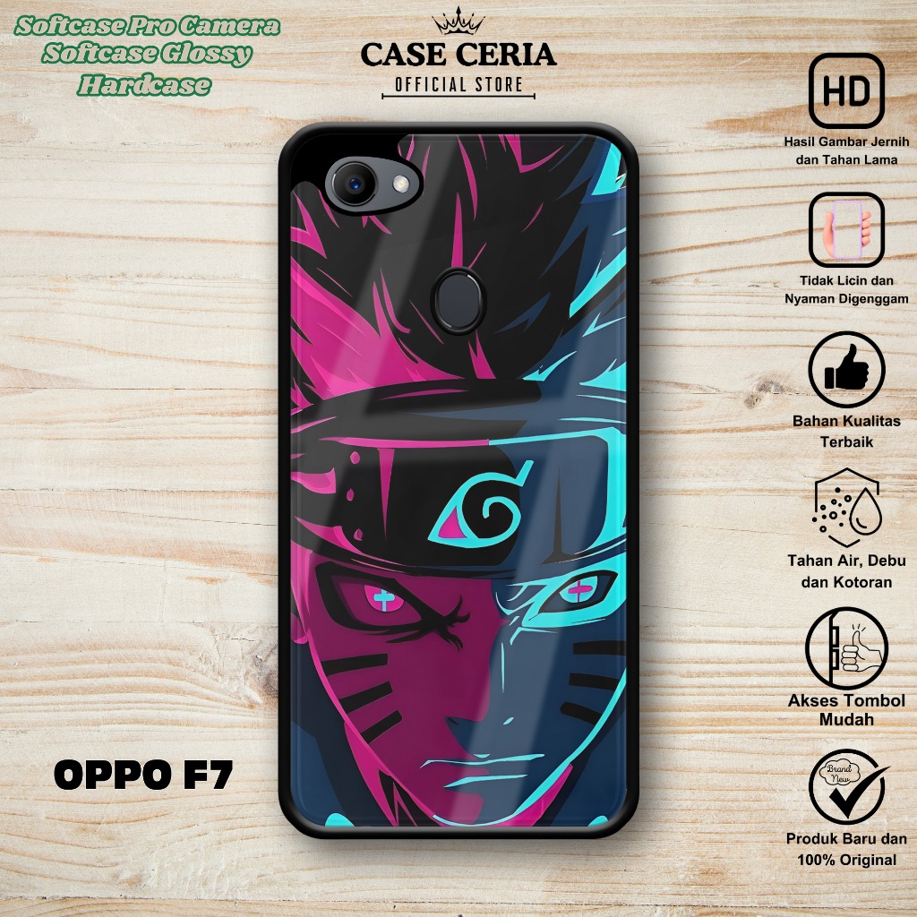 Case Oppo F7 - Casing Oppo F7 ( NARUT0 ) – Softcase Pro Camera Oppo F7 – Silikon HP – Hardcase HP