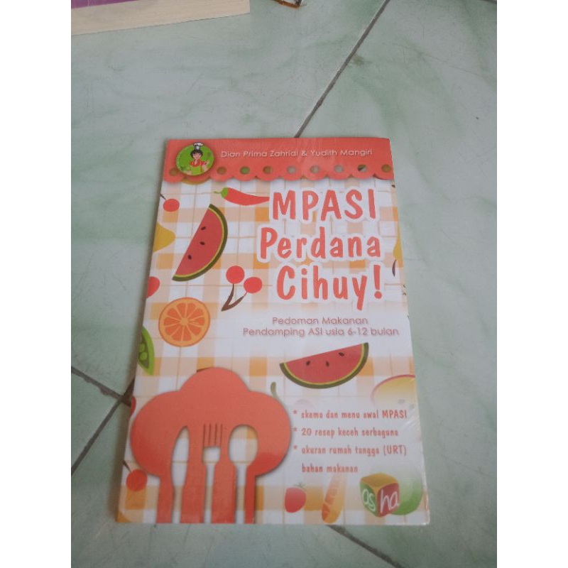 buku kesehatan MPASI perdana cihuy