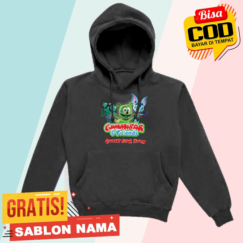 Jaket Hoodie Anak Gummibar & Friends The Gummy Bear Show / Jaket Sweater Hoodie Anak Laki Laki & Per