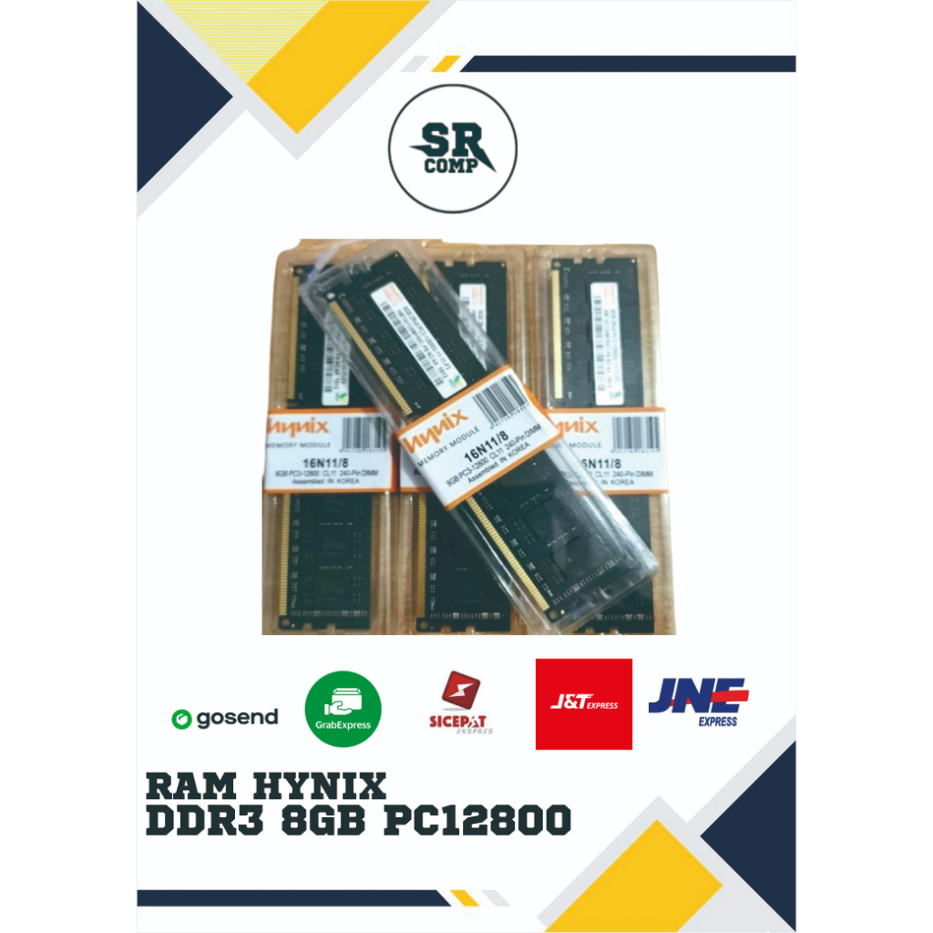 HYNIX DDR3 8GB PC12800 LONGDIM