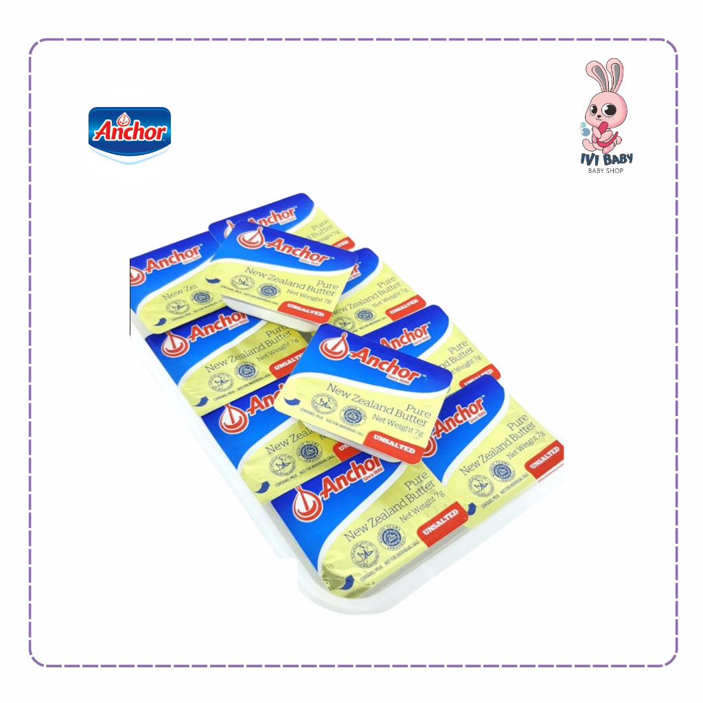 

Unsalted Butter Anchor 7gr UB MPASI