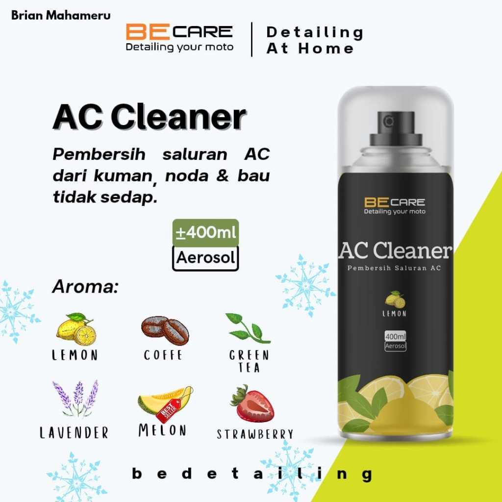AC CLEANER - Pembersih AC Mobil - BeCare Detailing - AC Refresher - Pembersih Evaporator AC - Odor E