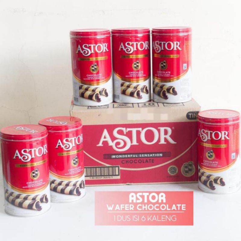 

[ DUS / 6 KALENG ] ASTOR Double Coklat 330gr Kaleng