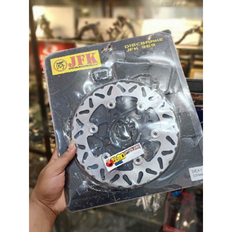 Piringan jfk 220mm vario beat scoopy spacy model psm plus braket kaliper standar