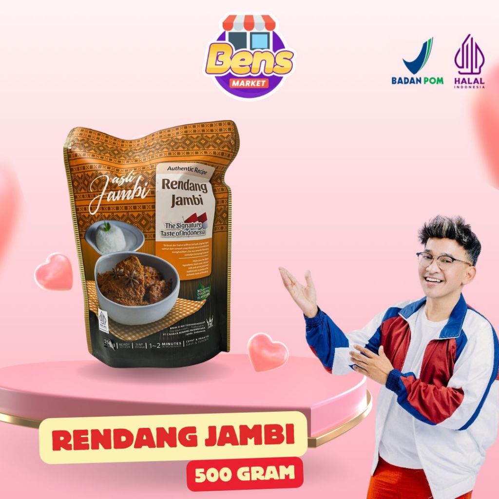 

NEW!! Rendang Jambi 500gr By Bensmarket